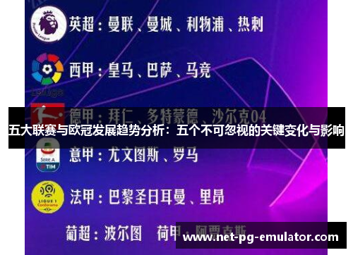 五大联赛与欧冠发展趋势分析：五个不可忽视的关键变化与影响