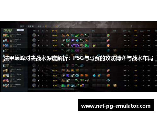 法甲巅峰对决战术深度解析：PSG与马赛的攻防博弈与战术布局