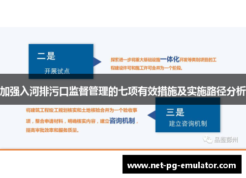 加强入河排污口监督管理的七项有效措施及实施路径分析